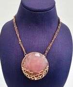 STERLING SILVER STATMENT NECKLACE