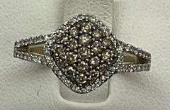 CERTIFIED BRAND NEW 14K GOLD AND DIAMOND RING