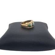 18K YELLOW GOLD VINTAGE RING WITH DIAMONDS