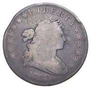 1798 Draped Bust Dollar B-15 - BB-112 Pt 9 - 4 Lines