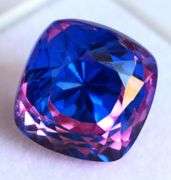 RARE-UNHEATED-UNTREATED-NATURAL-BI-COLOR-13.00 CARAT PITAMBARI SAPPHIRE