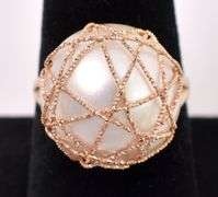 Splendid Pearl Ring In 14K Yellow Gold
