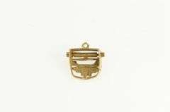 14K Yellow Gold Articulated Typewriter Author Journalism Charm/Pendant