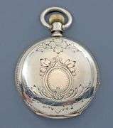 Proper 1903 Hampden RRG Pocket Watch in Coin Silver