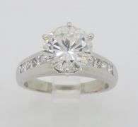 2.58CTW Diamond Ring in Platinum