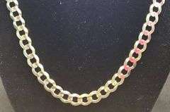 CLASSIC 14K YELLOW GOLD CUBAN CHAIN LINK NECKLACE