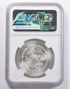 MS65 1982 Mo Mexico 1 Silver Onza DDR #1 NGC
