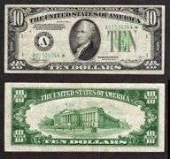 $10 1934-A small size STAR FRN's  Fr.2006-A* Grades Very Fine