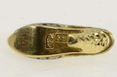 14K Yellow Gold Cheetah Leopard Print High Heel Shoe Charm/Pendant