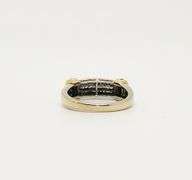 14kt Solid Gold & Diamond Band Ring