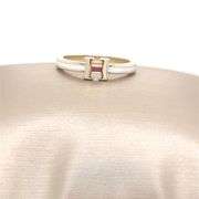 14K YELLOW GOLD HERMES RING