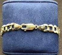 STUNNING AND UNIQUE 14K YELLOW GOLD ID BRACELET