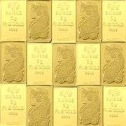 GOLDEN OPPERTUNITY! GROUP LOT OF 15x 5.0 GRAM PURE 999.9 GOLD BARS- 75.0 GRAMS! OF GOLD!