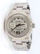 Rolex Oyster Perpetual 31mm Maxi Arabic Dial in Fluted Bezel on Oyster Bracelet Watch