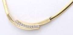 Remarkable 1ctw Diamond Omega Necklace