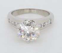 2.58CTW Diamond Ring in Platinum