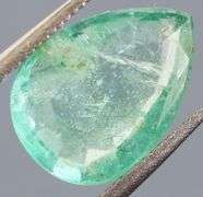 Glowing blue green 2.12ct unheated Emerald
