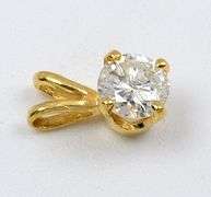 Useful 1/4 Carat Diamond Pendant