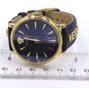 Versace V Circle Blue 38mm Quartz Watch