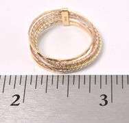Interesting 14K Multi-Tone Gold Ring