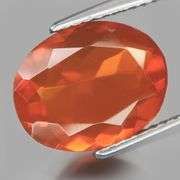 Rich top color 2.53ct blood orange Fire Opal