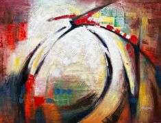 ONE OF A KIND BEAUTIFUL PAINTING ON CANVAS