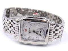 Michele Deco Mother of Pearl Diamond Dial Watch
