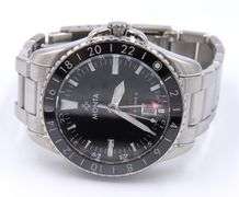 Monta Skyquest 24-Hour with Date Black Aluminum Bezel Watch