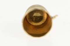 14K Yellow Gold Thimble Vintage Ornate Sewing Tool Charm/Pendant