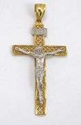 Classic W&Y Gold Crucifix