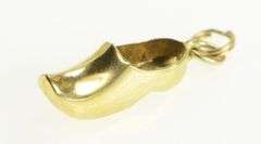 14K Yellow Gold Dutch Shoe Clog Traditional Netherlands Charm/Pendant