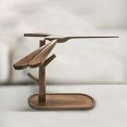 Dragonfly Balancing Lamp, Handcrafted Wood Lamp