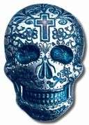 2 oz .999 FINE SILVER SKULL