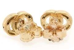 0.25ctw Diamond Double Circle Stud Earrings in 14K and 18K