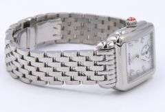 Michele Deco Mother of Pearl Diamond Dial Watch