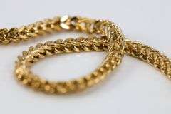 10k Yellow Gold Hollow Franco Wheat Rope Chain 3mm Bracelet 7"