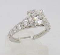 GIA Certified Gabriel & Co. Diamond Engagement Ring