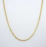 In Demand 14K Diamond Cut Rope Necklace