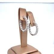 2.25 CARAT DIAMOND! 14K YELLOW GOLD HOOPS