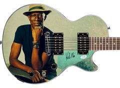 Keb Mo Autographed Epiphone 1/1 Custom Graphics Guitar ACOA