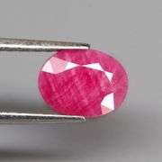Vibrant 1.58ct HEATED ONLY! Top pink Ruby