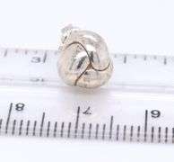 Sterling Silver Tiffany & Co Love Knot Stud Earrings