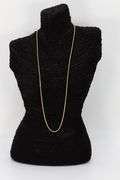 22k Yellow Gold Plated Sterling Silver Snake Chain 2.4mm Solid 925 New Brazilian Necklace 30"