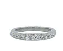 PLATINUM RING WITH DIAMONDS