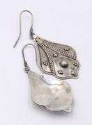 2 Pairs of 925 Sterling Silver Dangle Earrings