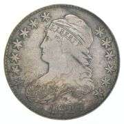 1827 Capped Bust Half Dollar o-114 R5+