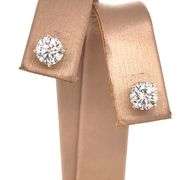 1.24CARAT DIAMOND STUDS CRAFTED IN 14K YELLOW GOLD