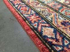 Exquisite Fine Geometric Super Kazak Rug 9x12