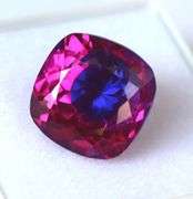 RARE-UNHEATED-UNTREATED-NATURAL-BI-COLOR- 11.00 CARAT PITAMBARI SAPPHIRE LOOSE GEMSTONE!