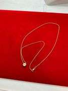CERTIFIED 14K GOLD AND DIAMOND NECKLACE